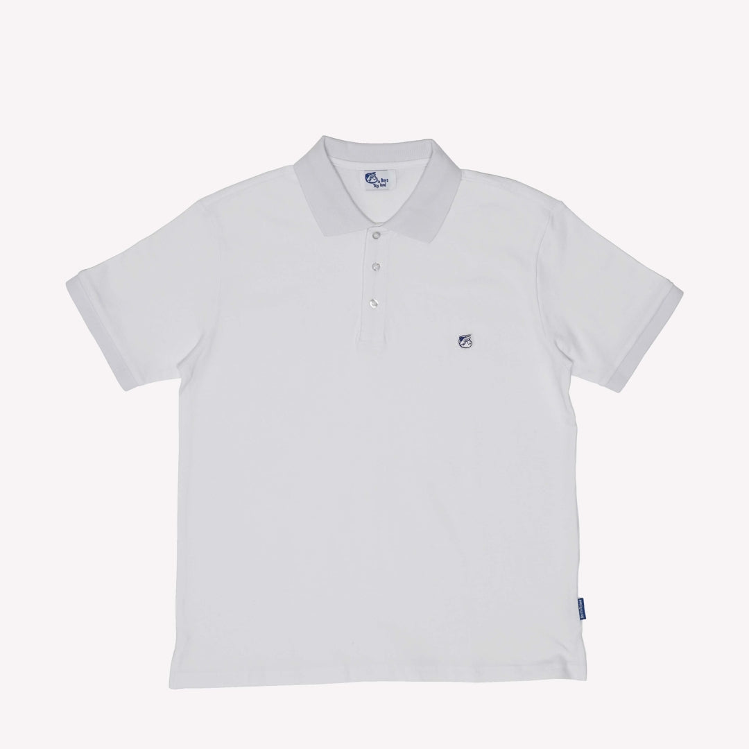 BOYS IN TOYLAND(ボーイズイントイランド) / BASIC POLO SHIRT (White)