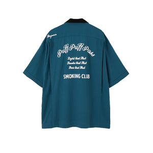 MAGIC STICKPPP BOWLING CLUB SHIRT (Fade Emerald) マジック