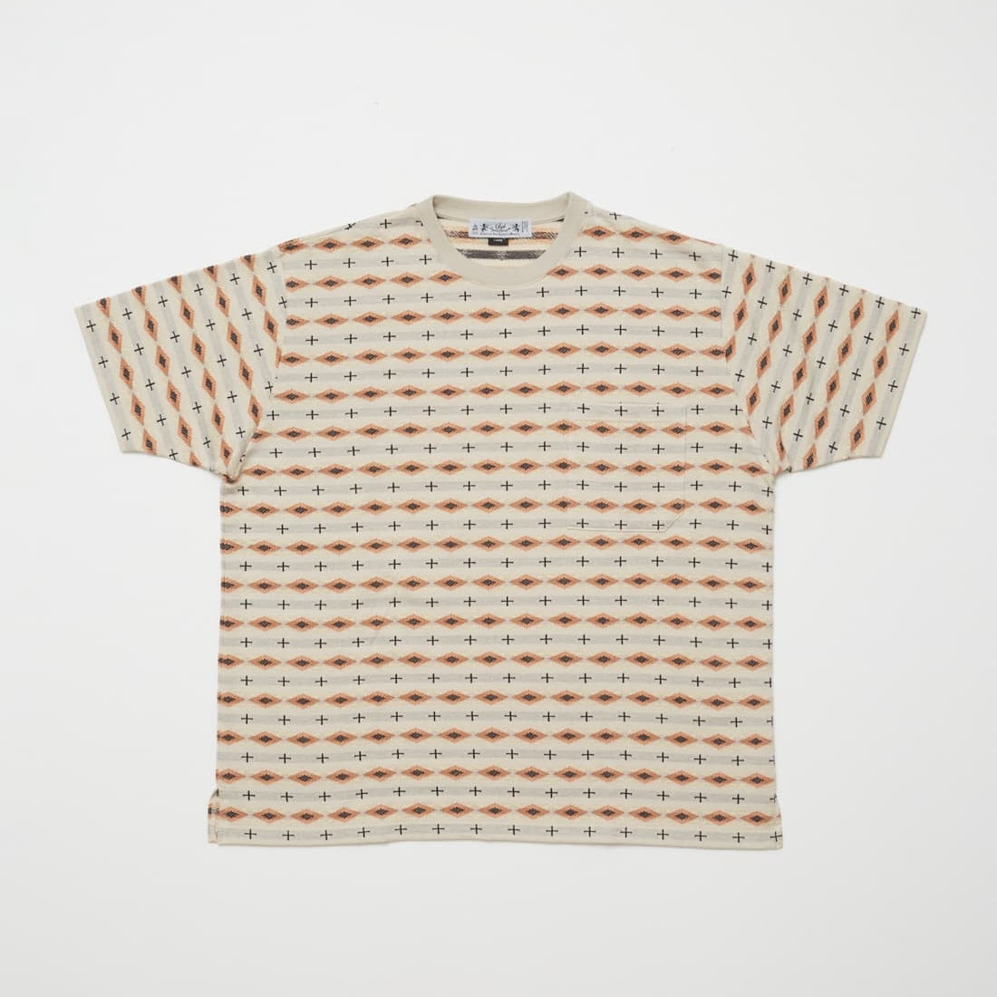 bal バル JACQUARD BAL JACQUARD CREW NECK TEE (ECRU) バルのオンライン通販