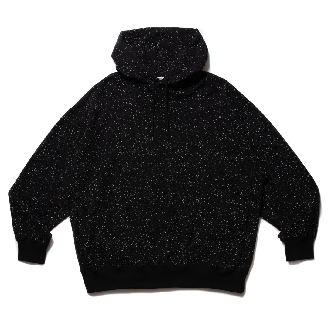 COOTIE◇パーカー/L/コットン/BLK/プリント/Nylon Pullover Parka