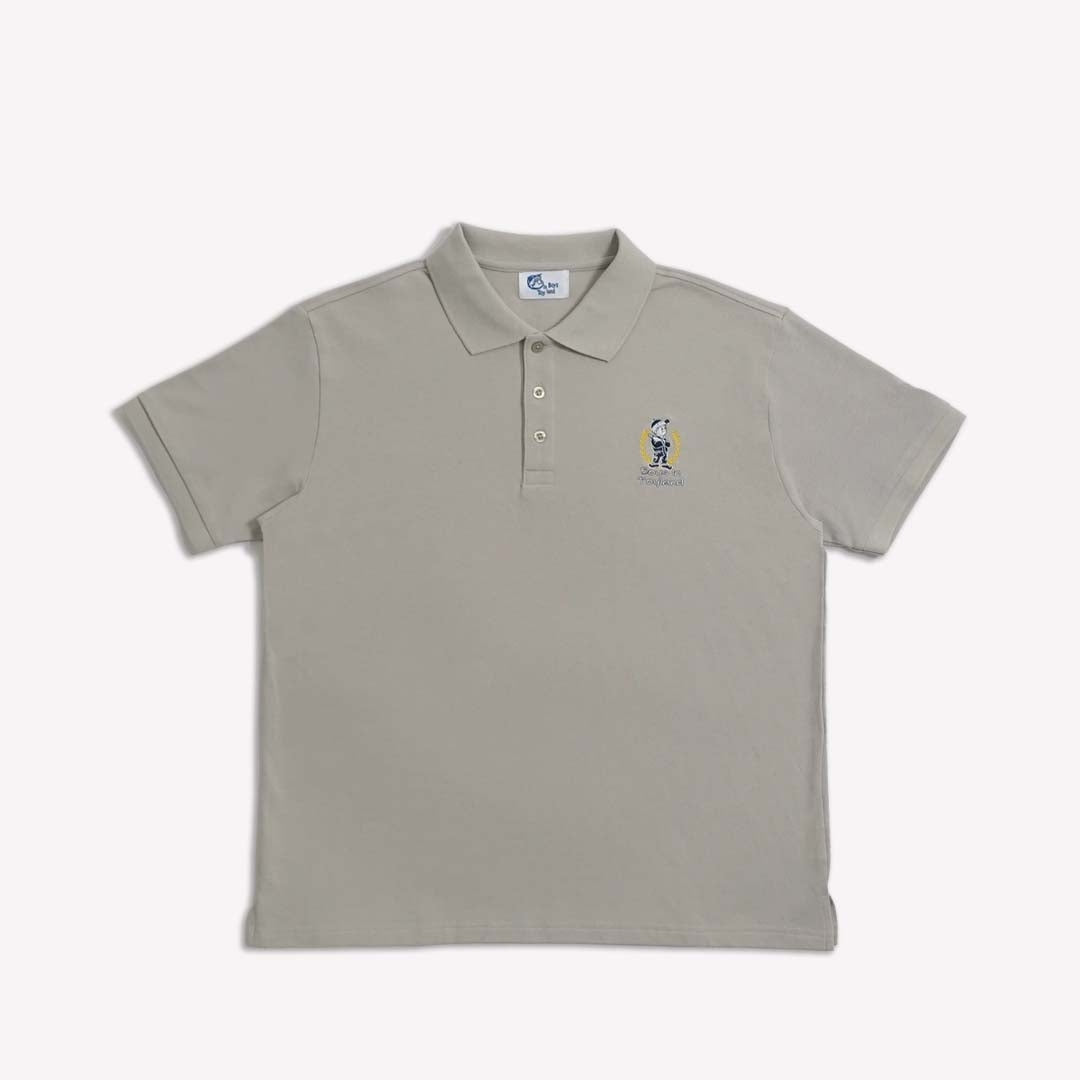 BOYS IN TOYLAND BOYS POLO SHIRT (BEIGE) HYBRYDS ハイブリッズ