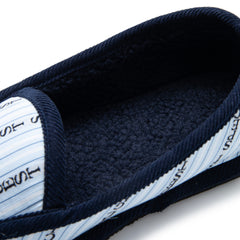 SG Stripe Fabric house slippers