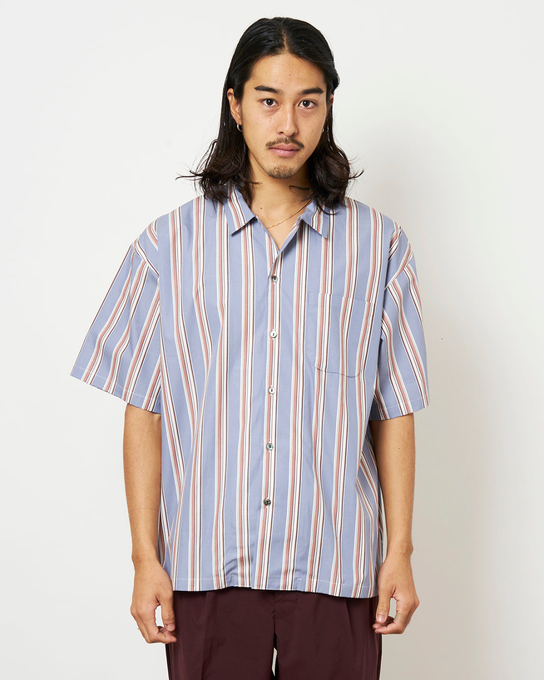 SON OF THE CHEESE 19ss STRIPES SHIRT 大名