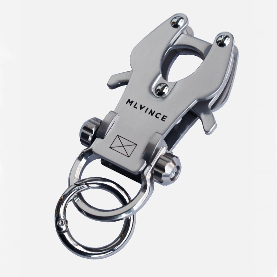 MLVINCE TIGER HOOK KEYRING (SILVER) メルヴィンスの正規取り扱い